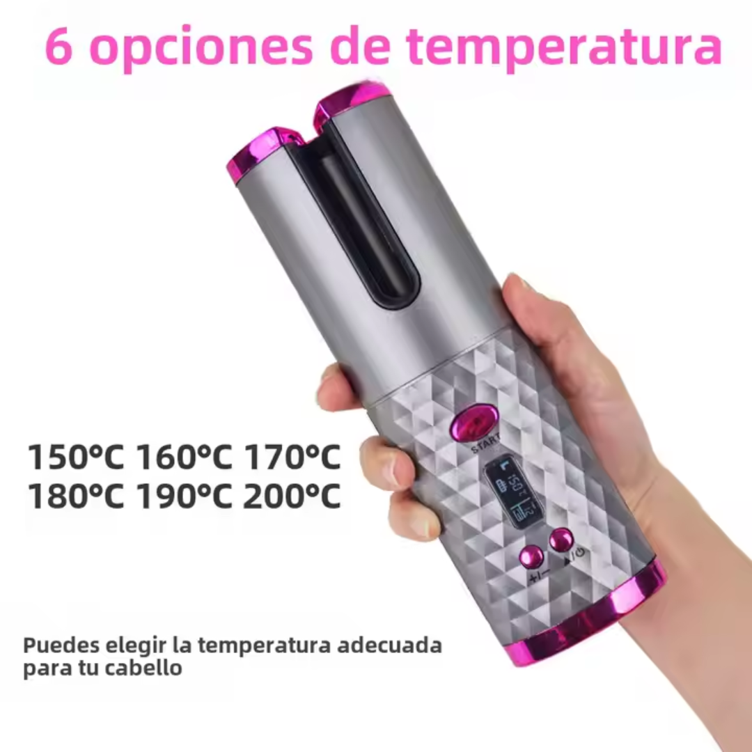 Nuevo CurlUp™ Pro – Rizador Automático Inalámbrico