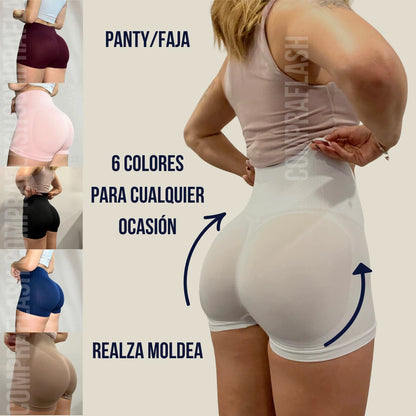 Nuevo Panty/Faja Levantacola MoldeaFit (6 Unidades)